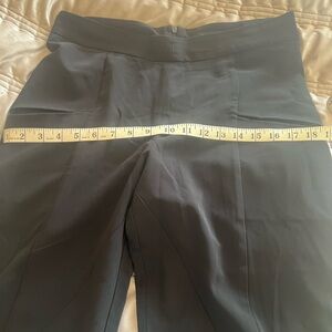 Elm Design Black High-Waisted Pants with back zipper, size 1